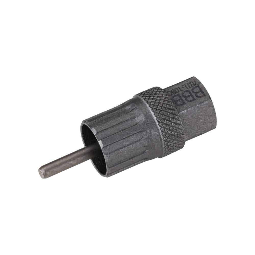 BBB Cycling BBB Zahnkranzabzieher LockPlug 1/2 inch silber - präziser Kassettendemontage-Werkzeug