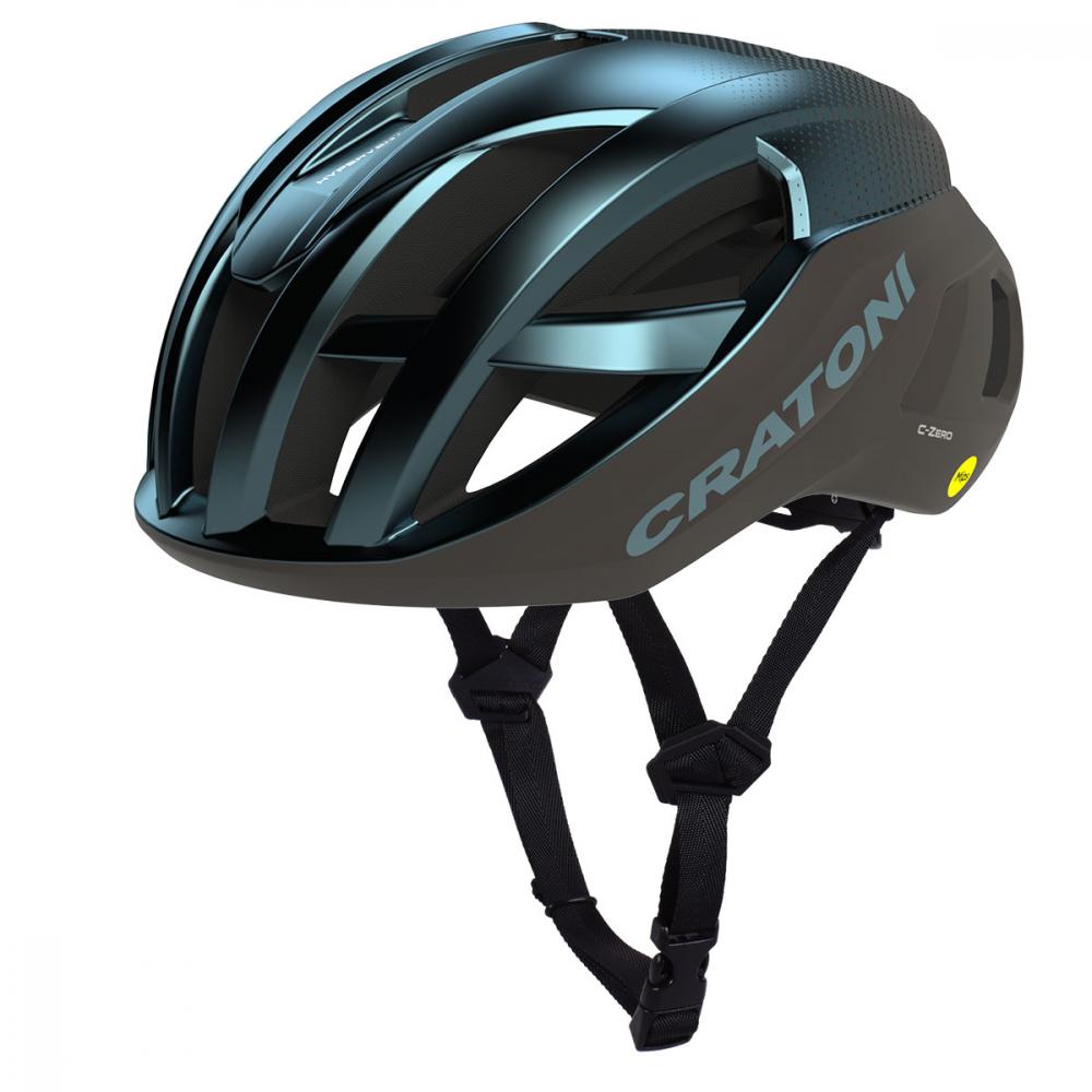 Cratoni Fahrradhelm C-Zero MIPS blue-black glossy-matt Größe L-XL (58-61 cm)