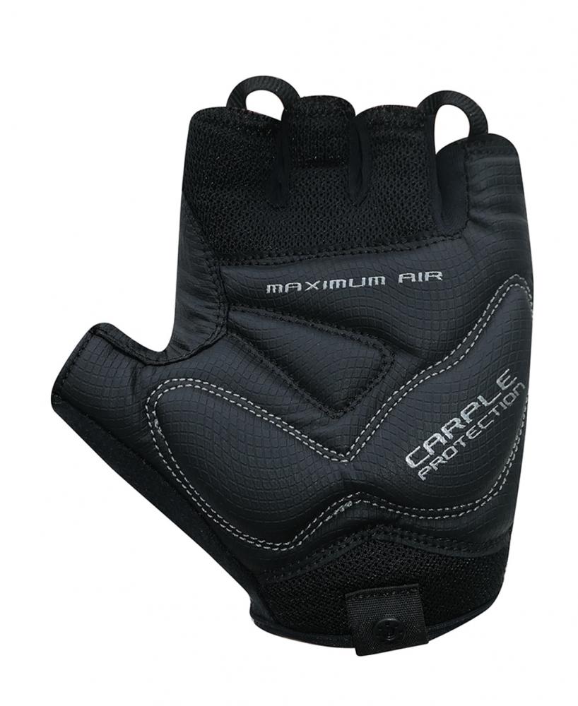 CHIBA Cool Air - Radhandschuhe kurzfinger, schwarz, S, atmungsaktiv