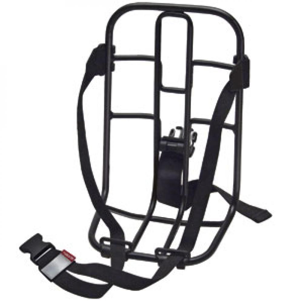 KLICKfix VARIO RACK SCHWARZ - Universeller Gepäckträger-Adapter für Fahrradkörbe - V.R.-Gepäckträger