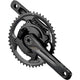 FSA Powerbox Road Alloy Supercompact 172,5 mm Schwarz - präzise Leistungsmesskurbel