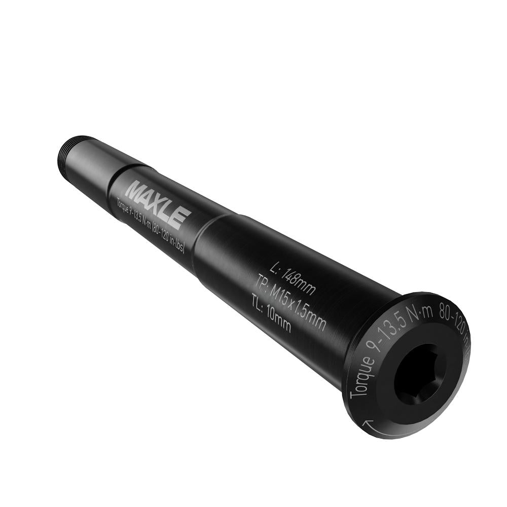 Achse SRAM Maxle Stealth vorne 12x100 sw,L143,25mm/ TL9mm,Gew.M12x1.5,Rudy XL