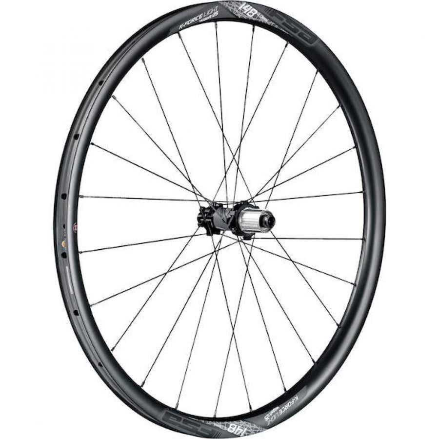 FSA Laufradsatz K-Force i25 WideR 29" 622x25 mm Schwarz - leichter Carbon-Laufradsatz für XC & Gravel
