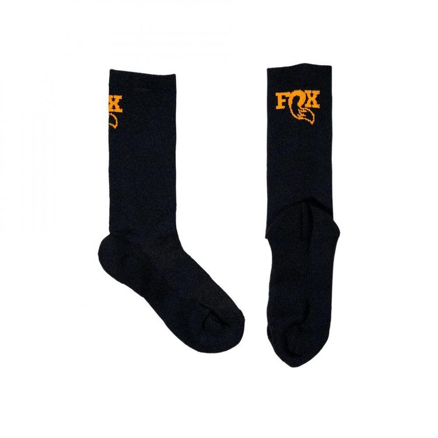 FOX Foxsox Logo Coolmax Radsocken Schwarz L/XL