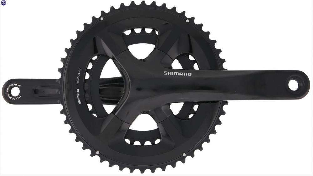 SHIMANO Kurbelgarnitur FC-RS510 11-fach Kurbelgarnitur - 11-fach, 172,5 mm, 50-34 Zähne, 34 Zähne