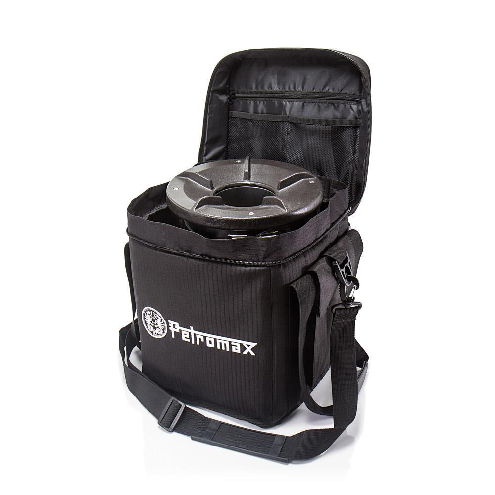 Petromax Transporttasche für Raketenofen rf33  Robuste Nylon-Tasche mit verstärkten Wänden, abnehmbarem Schultergurt und zusätzlichen Taschen für Zubehör