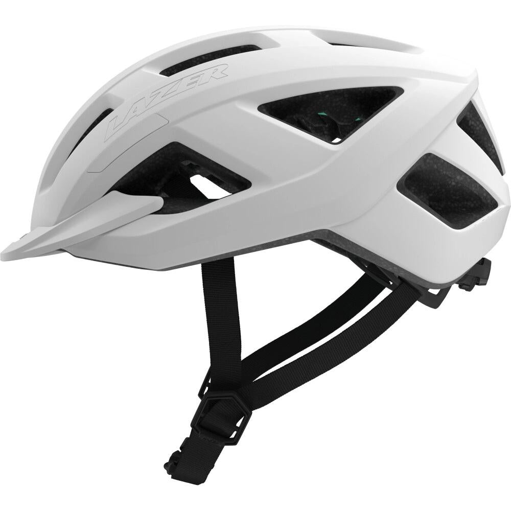 LAZER Cerro KinetiCore matte white L - vielseitiger Enduro- & Trail-Helm mit Top-Schutz