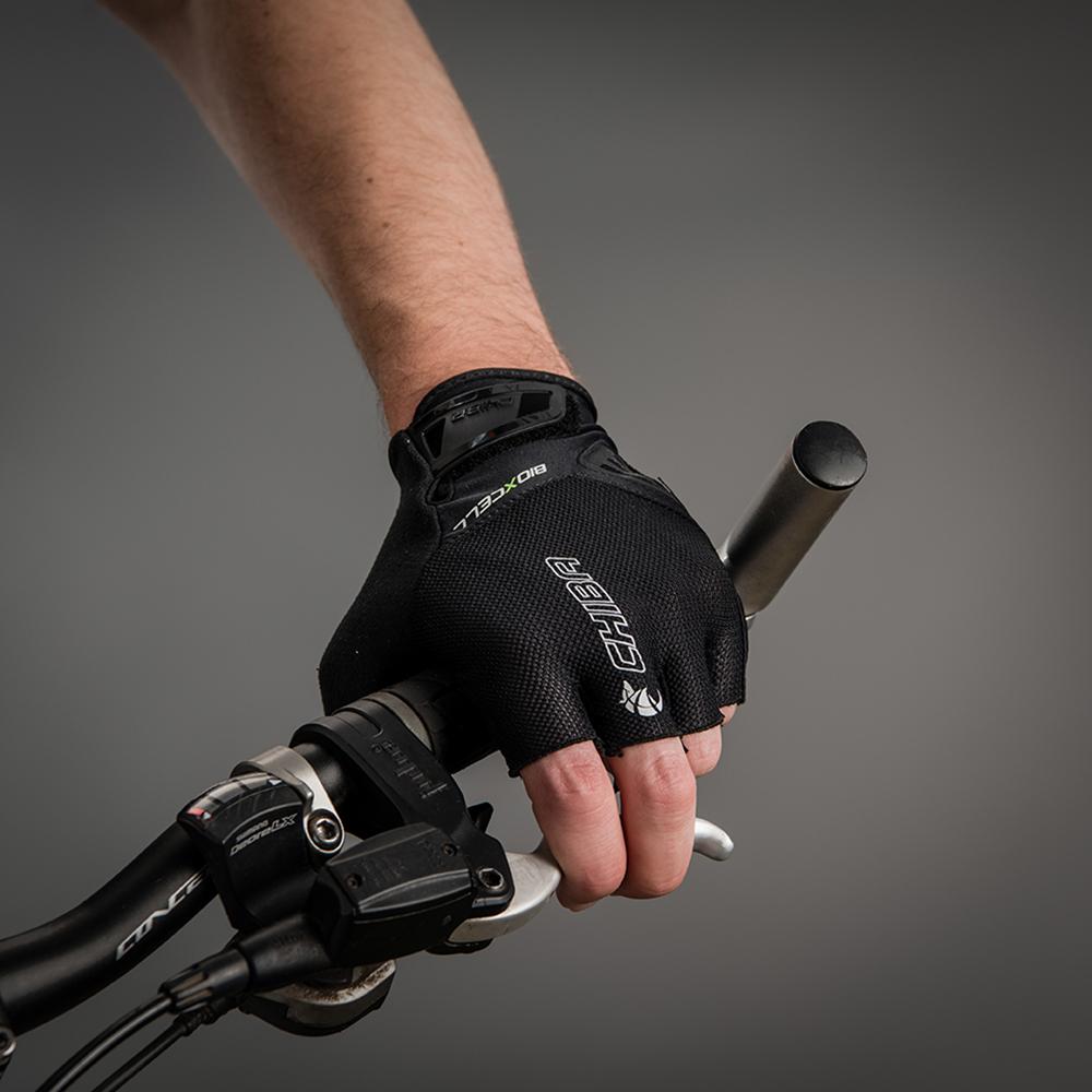 CHIBA BioXCell Air - Radhandschuhe XS schwarz, gepolstert & atmungsaktiv