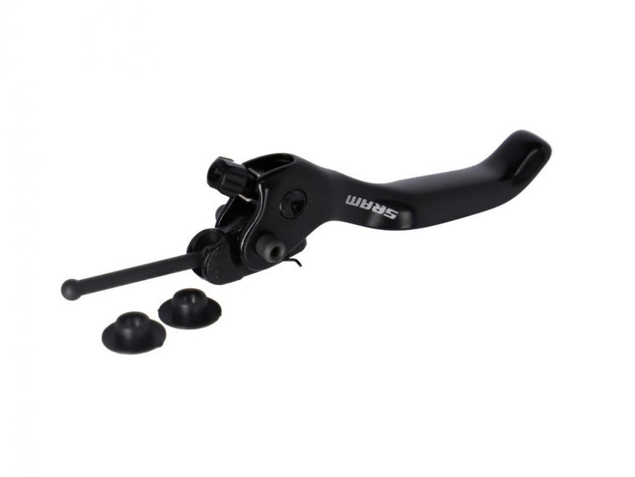 SRAM Code R Aluminium Bremshebel schwarz für Fahrräder, inklusive Zubehör, für präzise Scheibenbremsen.