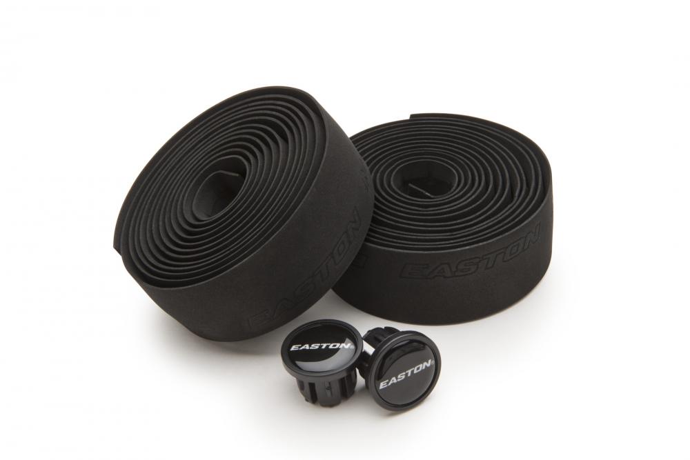 Easton Pinline Foam Lenkerband schwarz. Komfortables Bar Tape mit Grip und Easton Endstopfen.