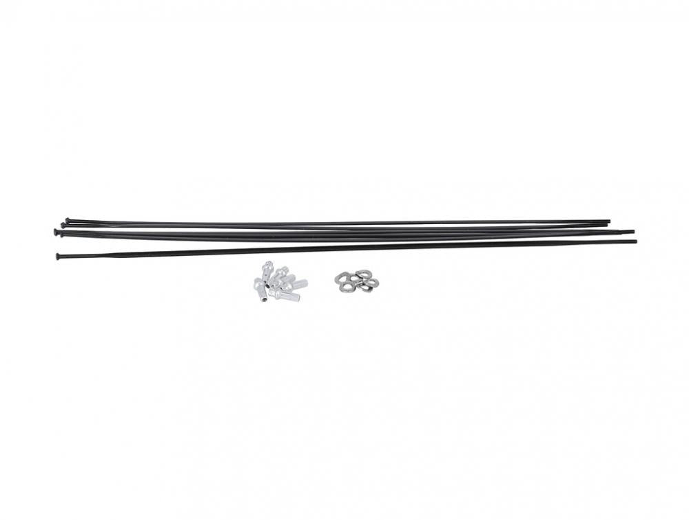 DT Swiss Speichenkit PR 1600 DICUT 21 mm schwarz - präzises Ersatzkit für VR/HR