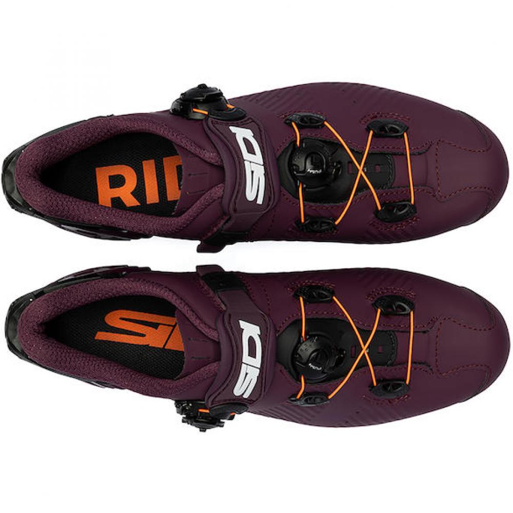 Sidi ROAD Wire 2S wine 42,5 weinrot - Rennradschuh mit maximaler Kraftübertragung