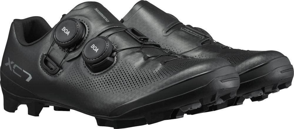 SHIMANO Fahrradschuhe XC703 Damen MTB SPD Fahrradschuhe Größe 37 Schwarz
