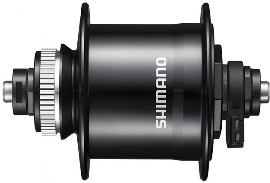 SHIMANO Nabendynamo DH-UR700-3D 6V/3W 36 Loch Center-Lock - 700-3, Schwarz