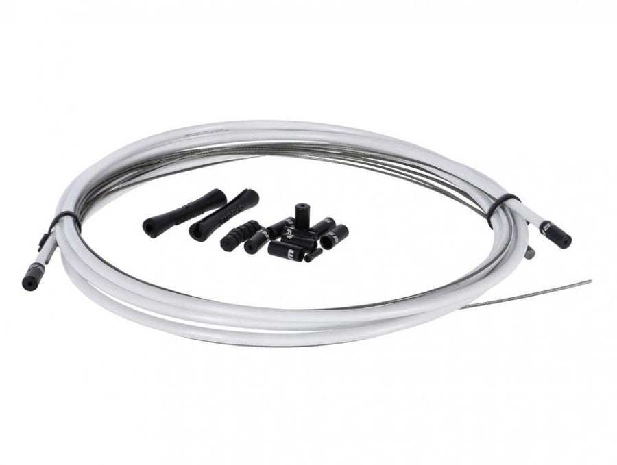 SRAM Schalt-/Bremskabel-Kit SlickWire Standard weiß - präzise Schalt- und Bremsperformance für Rennrad & MTB