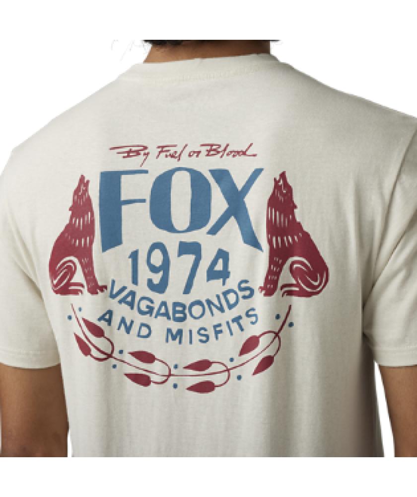 FOX Tees PREDOMINANT SS PREM TEE Vintage White Größe L
