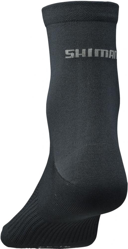 SHIMANO PERFORMANCE MID SOCKS BLACK Größe M BLACK - atmungsaktive Radsocken für maximale Performance