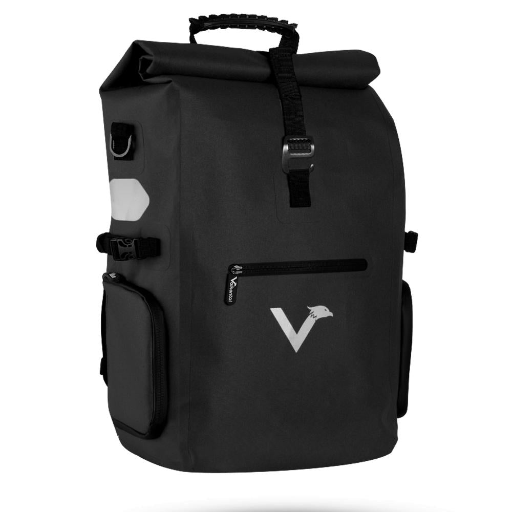 Valkental Rucksack ValkPro 3in1 Fahrradtasche schwarz