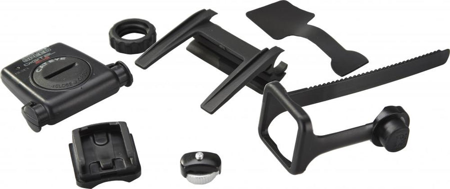 CATEYE Sensor/Halter-Kit V3n 2,4 GHz Systeme One Size schwarz - Zweitrad-Upgrade