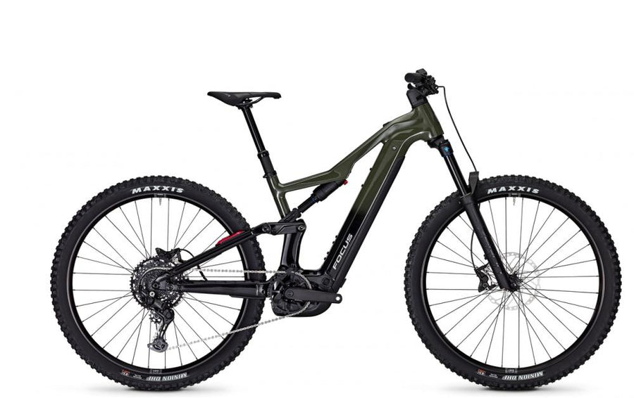 Focus THRON² 6.7 29" Diamant Rahmengröße S Urbangreen / Magicblack - kraftvolles E-MTB Fully