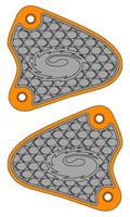 Sidi Sohle Mittelteil MTB SRS Spider 38-40.5 Grau/gelb - griffiger Ersatz für MTB-Schuhe