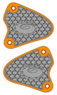 Sidi Sohle Mittelteil MTB SRS Spider 38-40.5 Grau/gelb - griffiger Ersatz für MTB-Schuhe