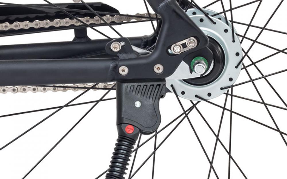 Hebie Hinterbauständer Fix 40 lite 26-28" mattschwarz KSA 40mm extra leicht