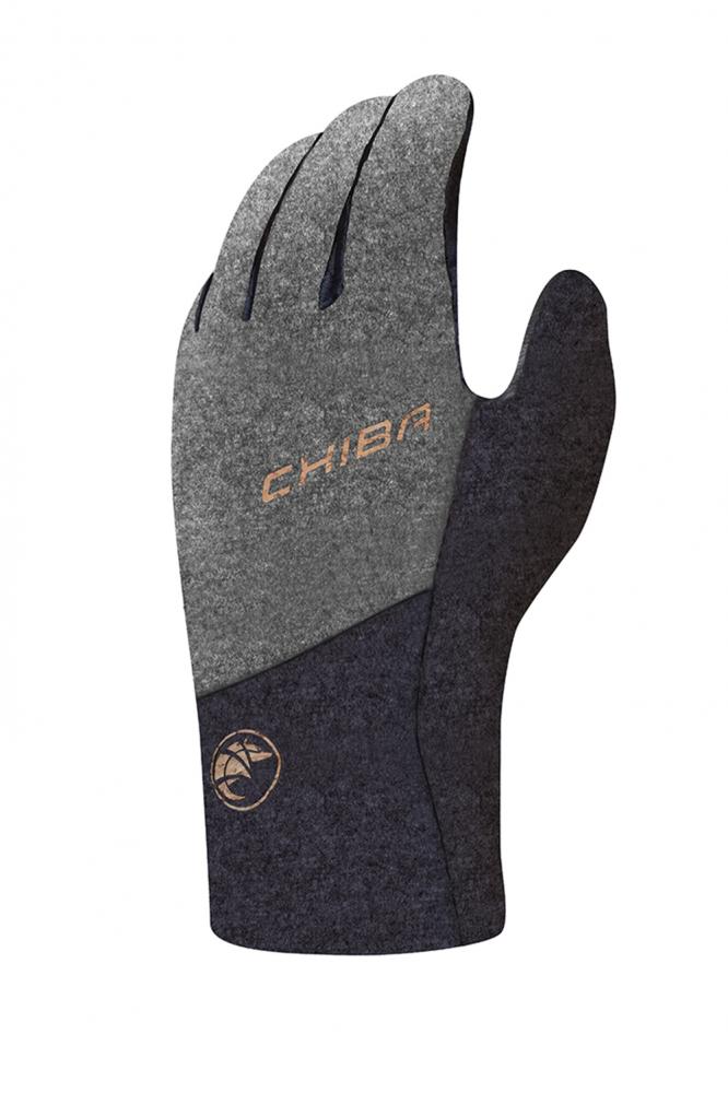 CHIBA All Natural Glove Warm - XXL, dunkelgrau, wasserdicht & atmungsaktiv