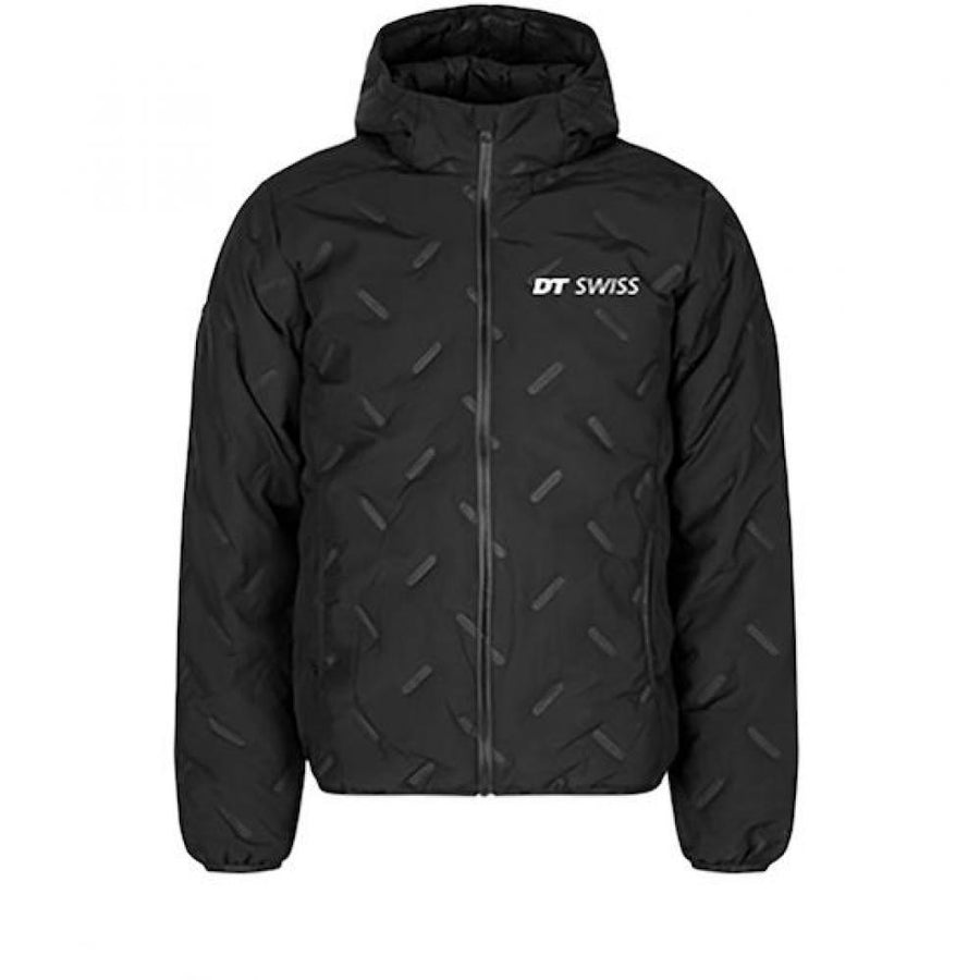 DT Swiss Jacke Lady schwarz XL Schwarz - winddichte, wasserabweisende Freizeitjacke