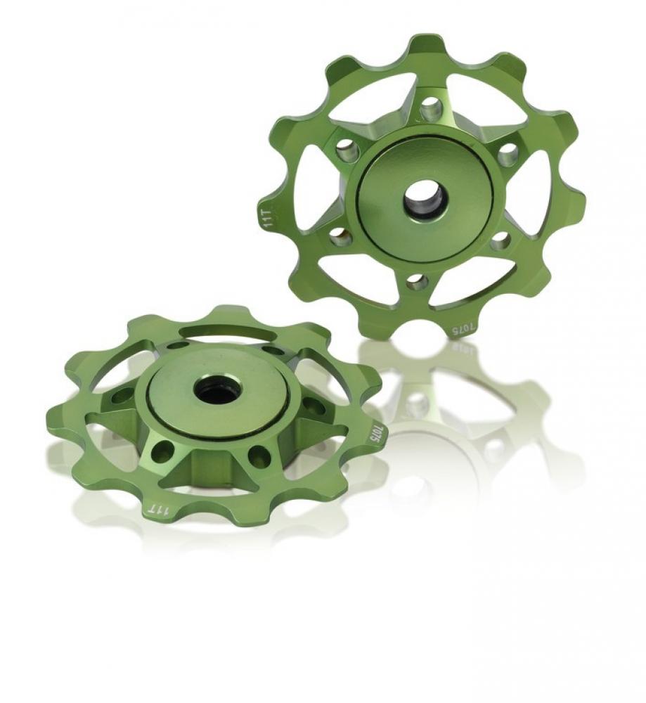 XLC Schaltwerkpully PU-A02 limegreen