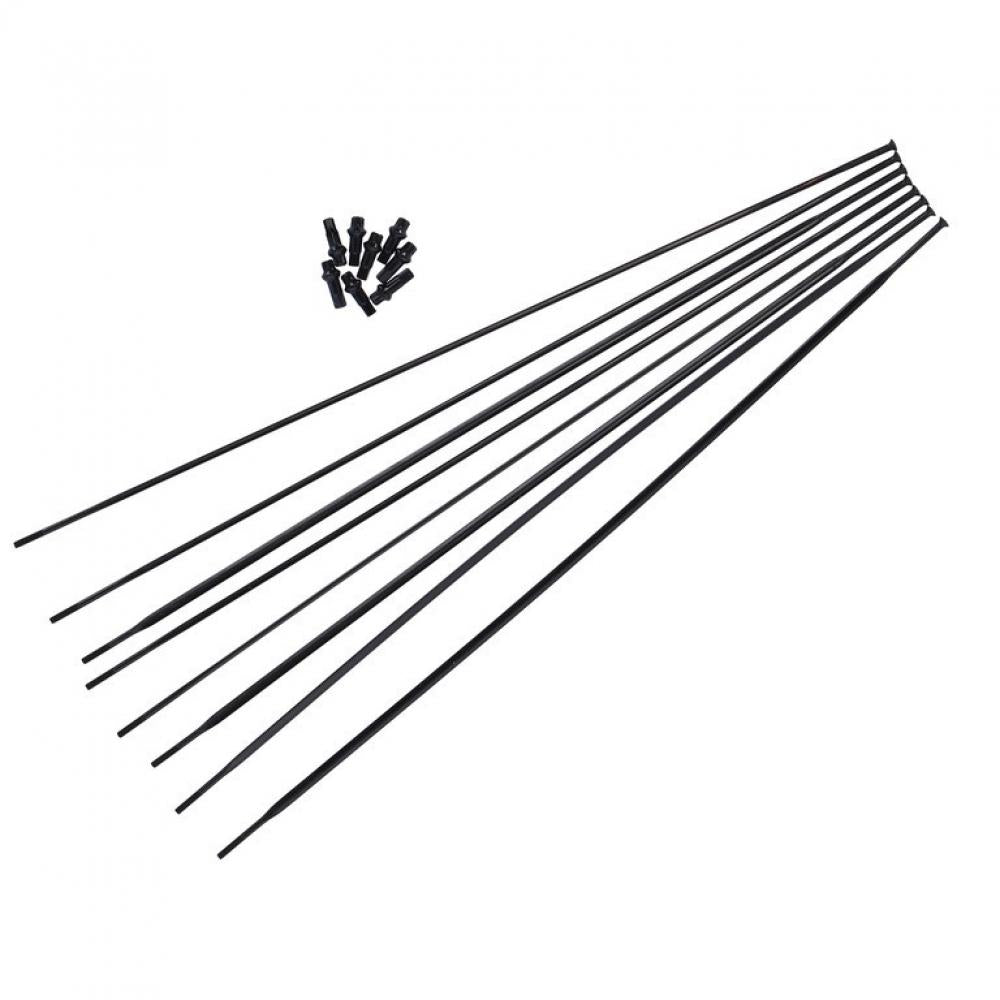 DT Swiss Speichenkit für HE 1800 SPLINE 700C 32 Speichen Schwarz - präzise Laufradreparatur