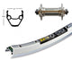 Bike-Parts Laufrad Vorderrad 26x1.75 Alunabe silber Schnellspanner 36-Loch Exal ZX 19 silber Nirosta-Speichen