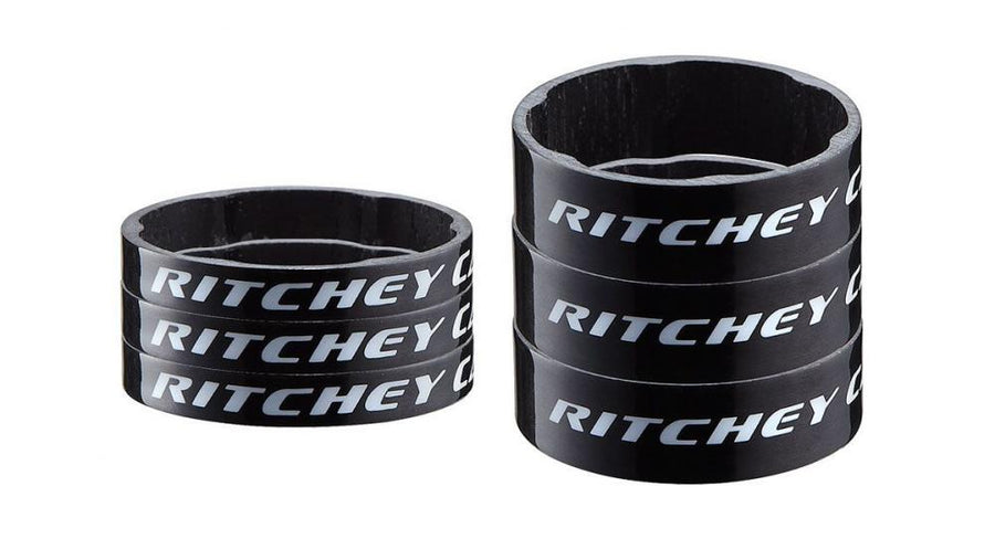 Ritchey WCS Carbon Spacer 1 1/8Zoll /28.6 5mm 5 Stück glossy carbon UD