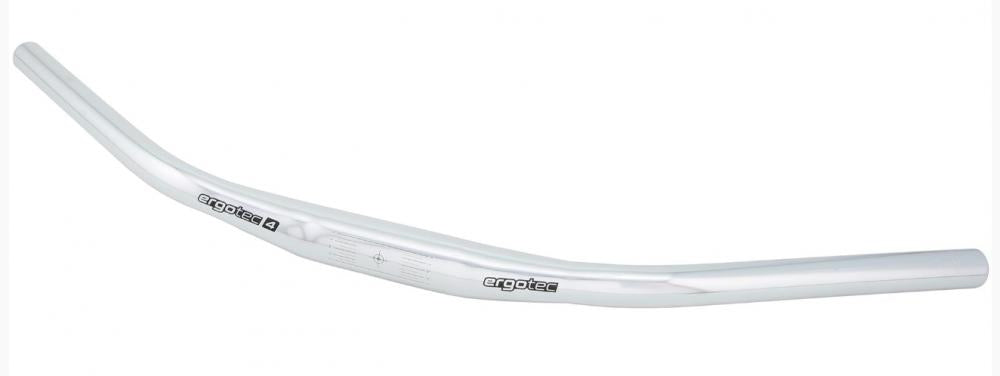 Ergotec Lenker Lady Town Ø 31,8 mm 620 mm Höhe 16 mm 30° silber