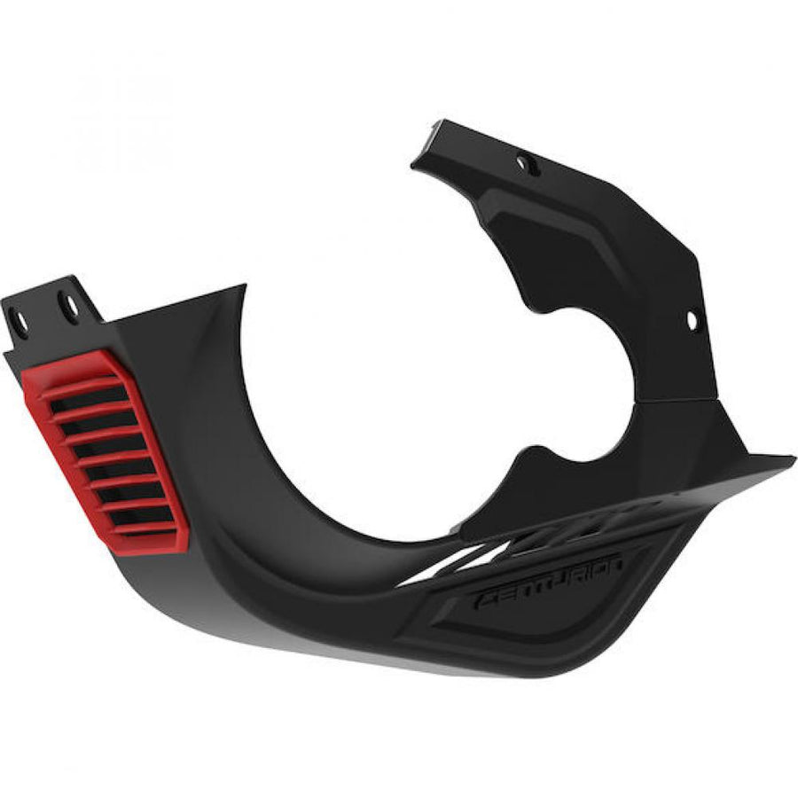 Centurion Motorabdeckung Bosch Performance Line Gen. 3 Schwarz/Rot - Schutz vor Schmutz & Steinschlägen
