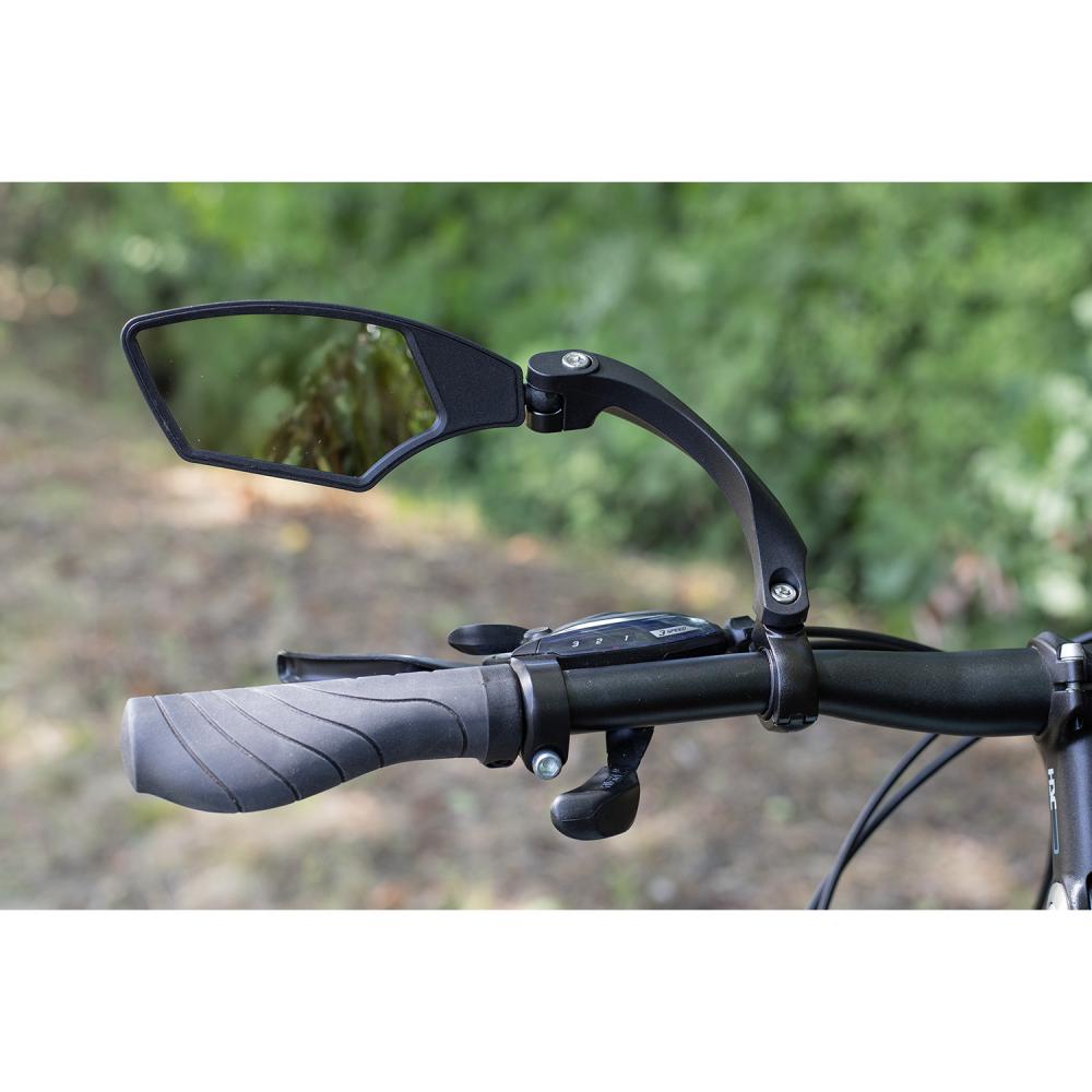 M-WAVE Spy Space Fahrradspiegel links für 22,2-mm-Lenker