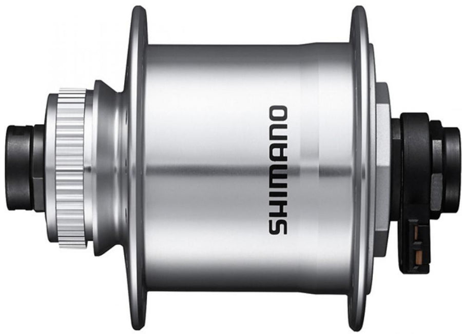 SHIMANO Nabendynamo DH-UR705-3D 6V/3W - 705-3, Silber 36 Loch Center-Lock
