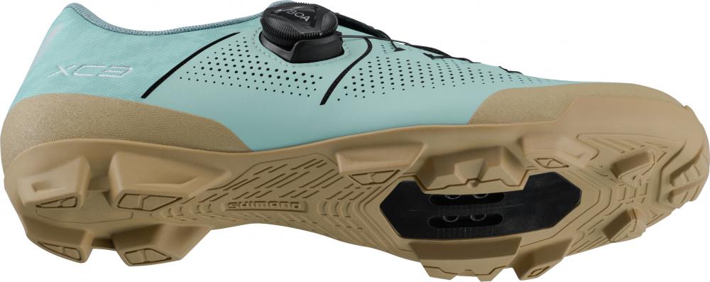 SHIMANO Fahrradschuhe XC302W Damen MTB SPD Größe 36 Fahrradschuhe - Blau
