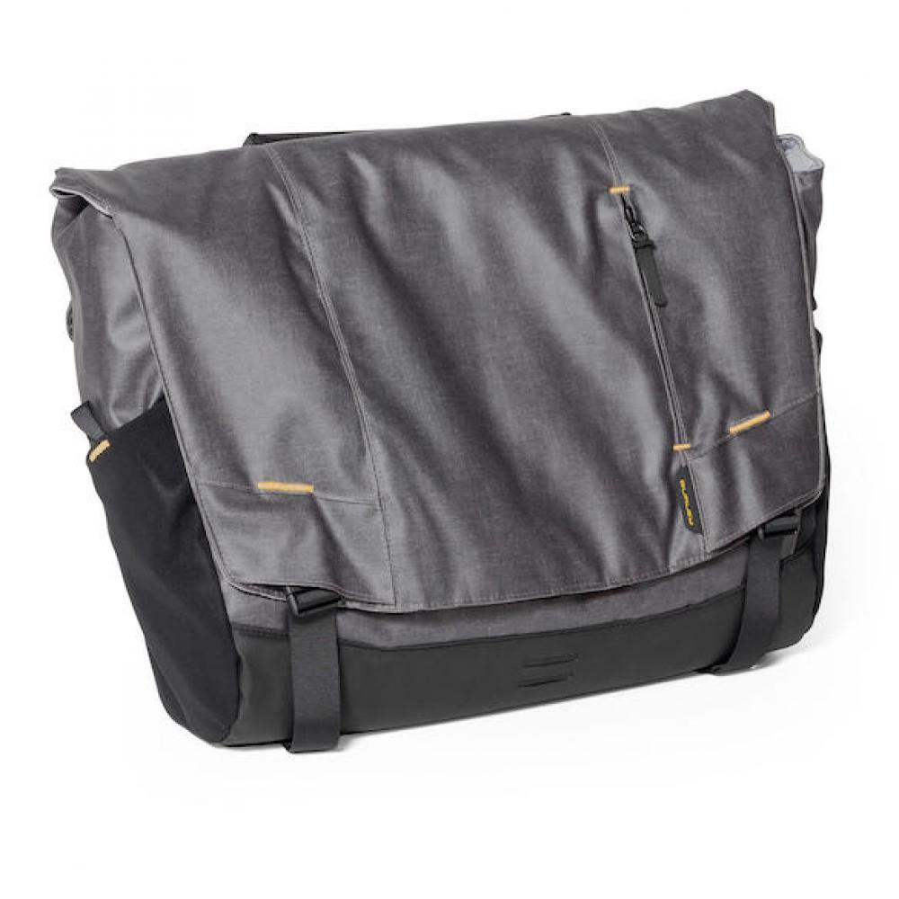 Burley Gepäcktasche Transit Messenger Bag 12 L Grau - ideale Tasche für den TRAVOY