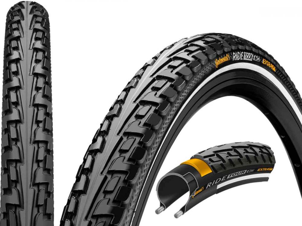 Continental 1 x Reifen Conti RideTour 28x1.40 37-622 schwarz Reflex E25
