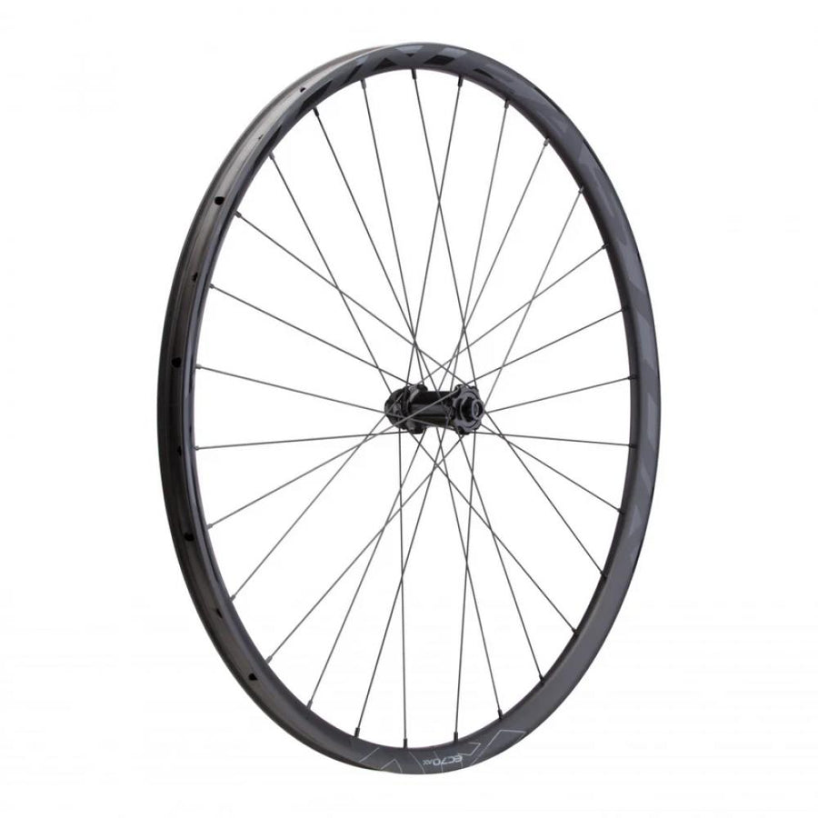 Easton EC70 AX Disc Laufrad VR 700C 100x15mm schwarz - Leichtes Gravel-Vorderrad