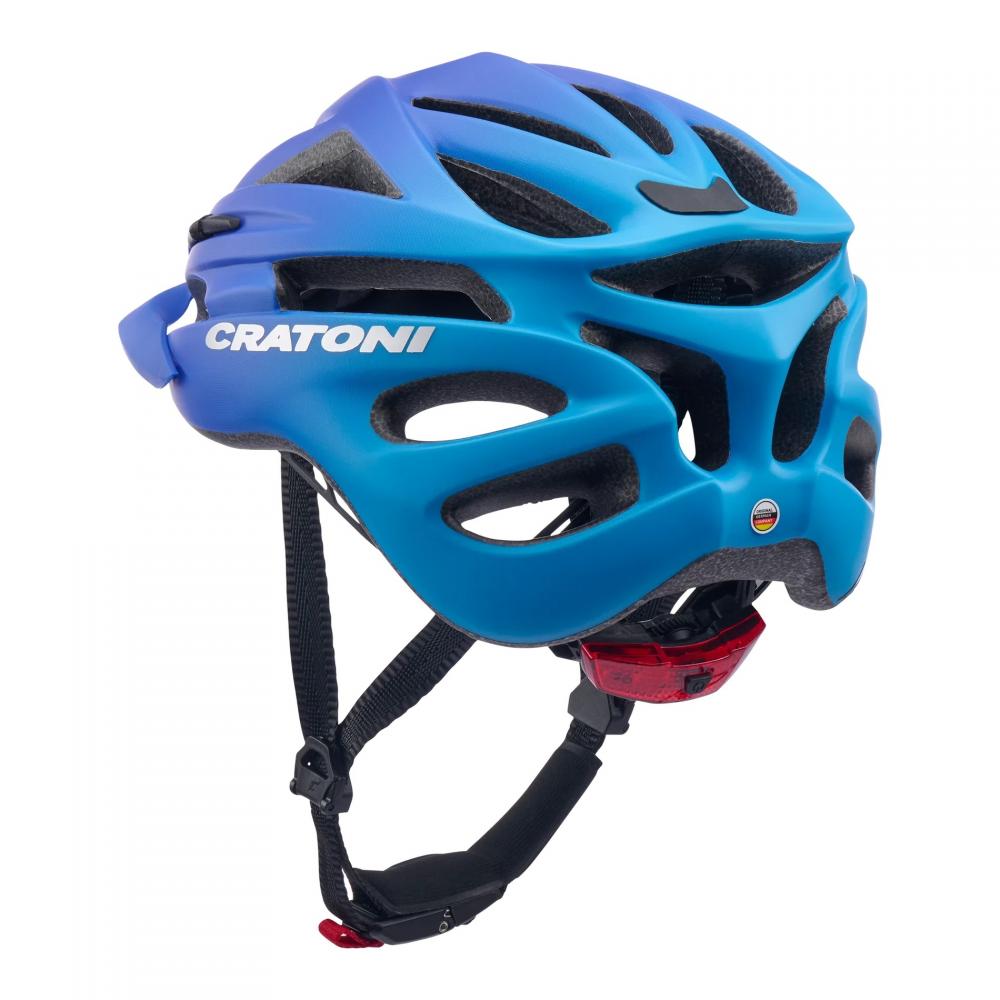 Cratoni Pacer Jr. Kinder-Fahrradhelm - Leichter Jugendhelm mit Insektenschutz