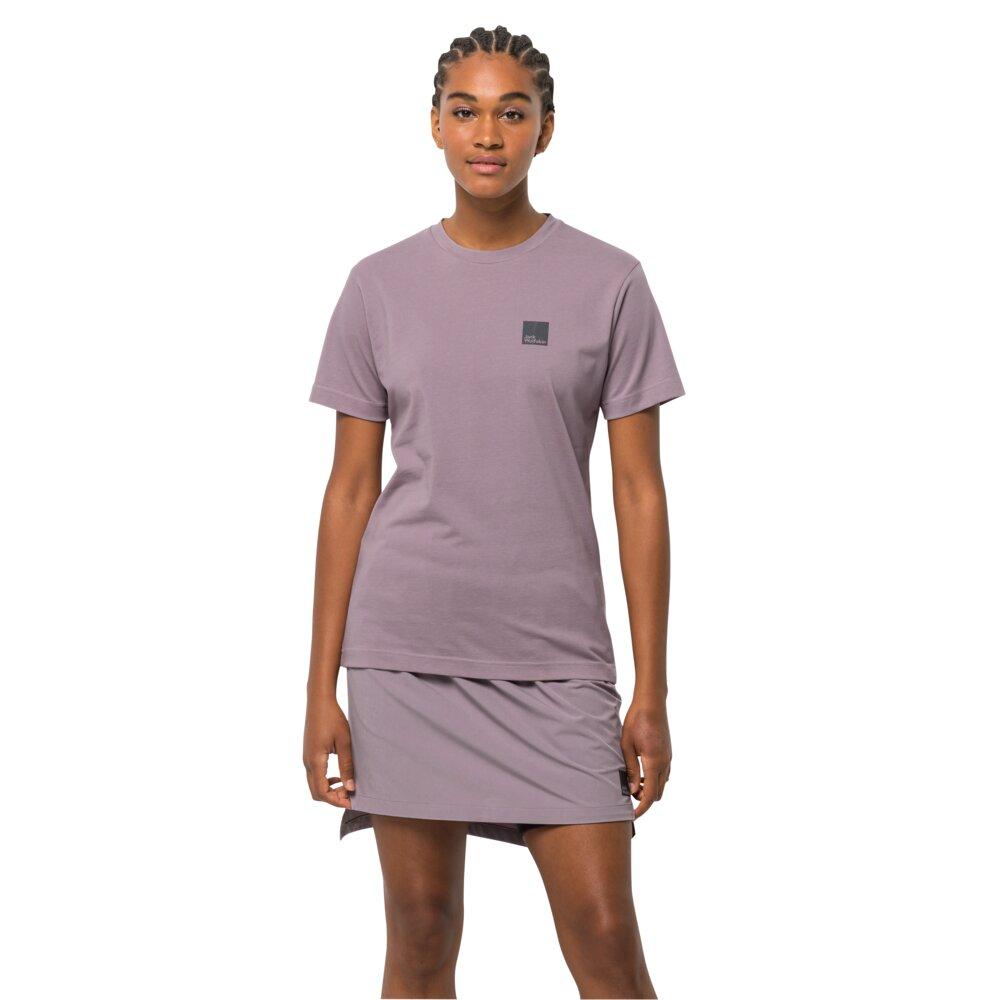 Jack Wolfskin Bike Commute T W Synthetic Fiber T-Shirt Shortsleeve Quail Größe XS