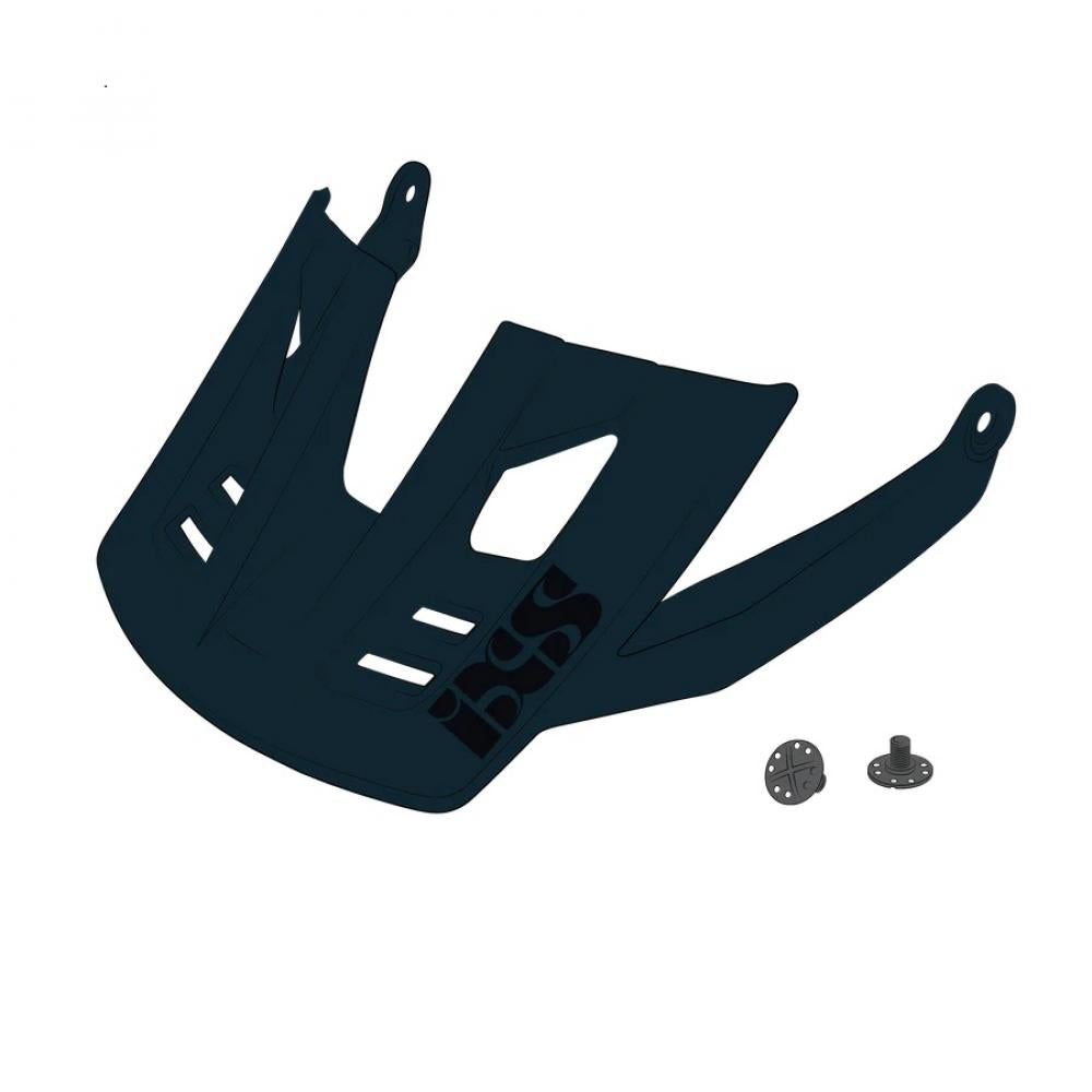 IXS Sports Division iXS Visor + Pins Trigger FF M/L Marine - Ersatzvisier für optimalen Schutz