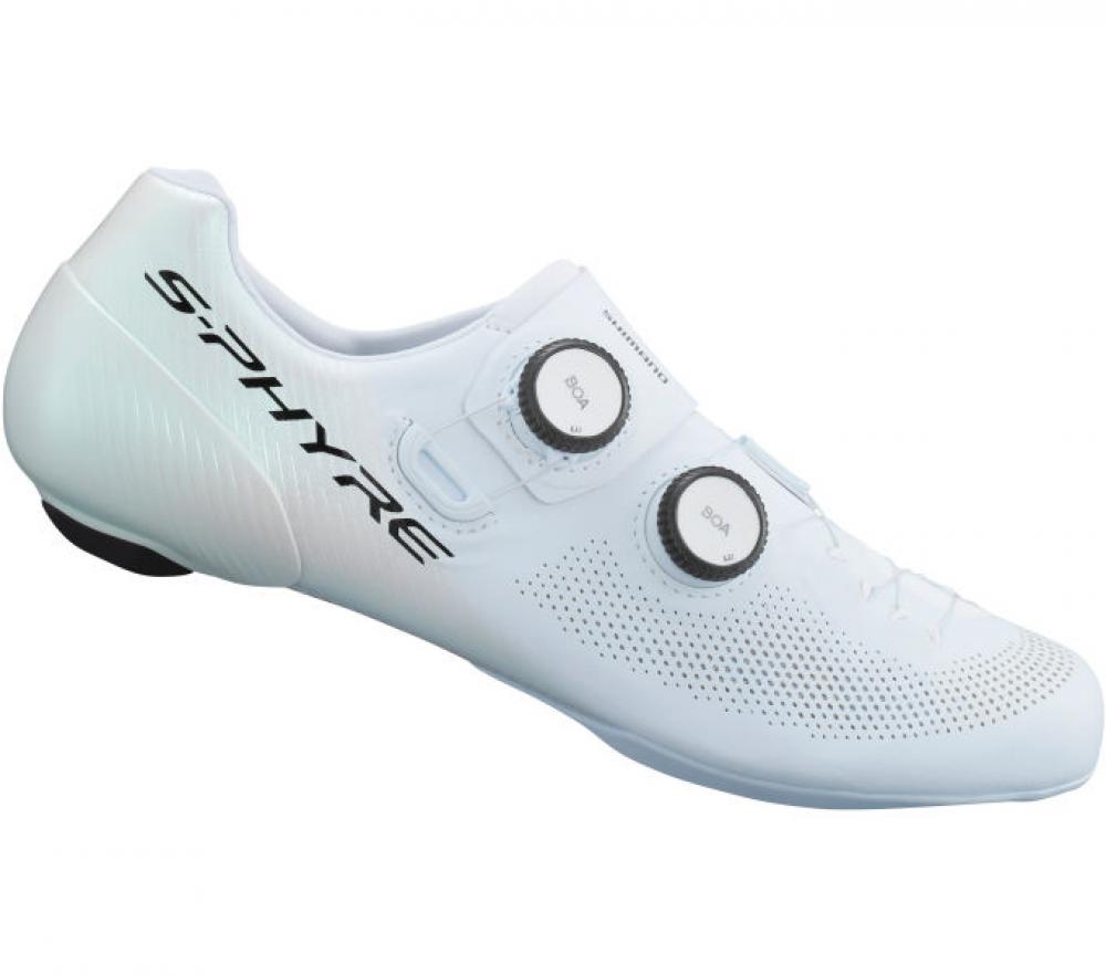 SHIMANO Fahrradschuhe RC903 Damen/Herren Road SPD-SL, Größe 41, Weiß