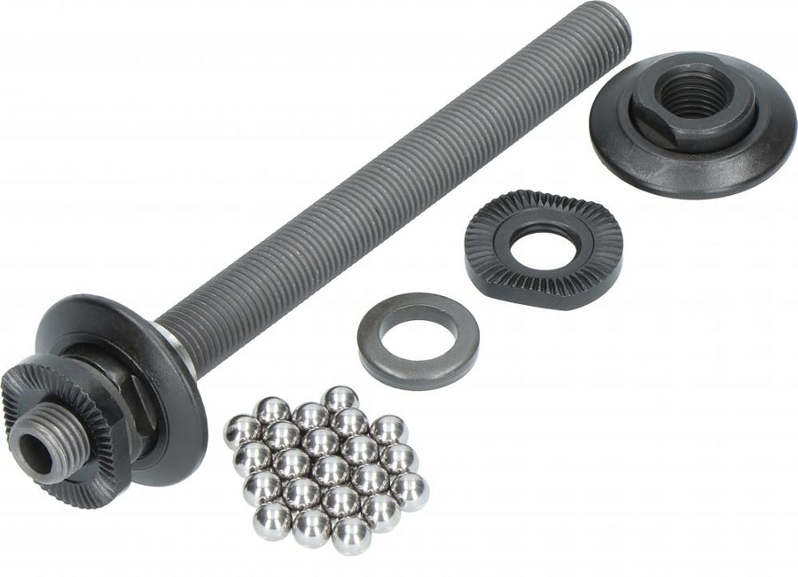 SHIMANO Hohlachse kpl. mit Zubehör WH- - Ersatzachse für Shimano-Laufräder