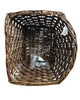 Retoure: Gazelle Weidenkorb Miss Grace 43 Liter inklusive Riemen - Braun