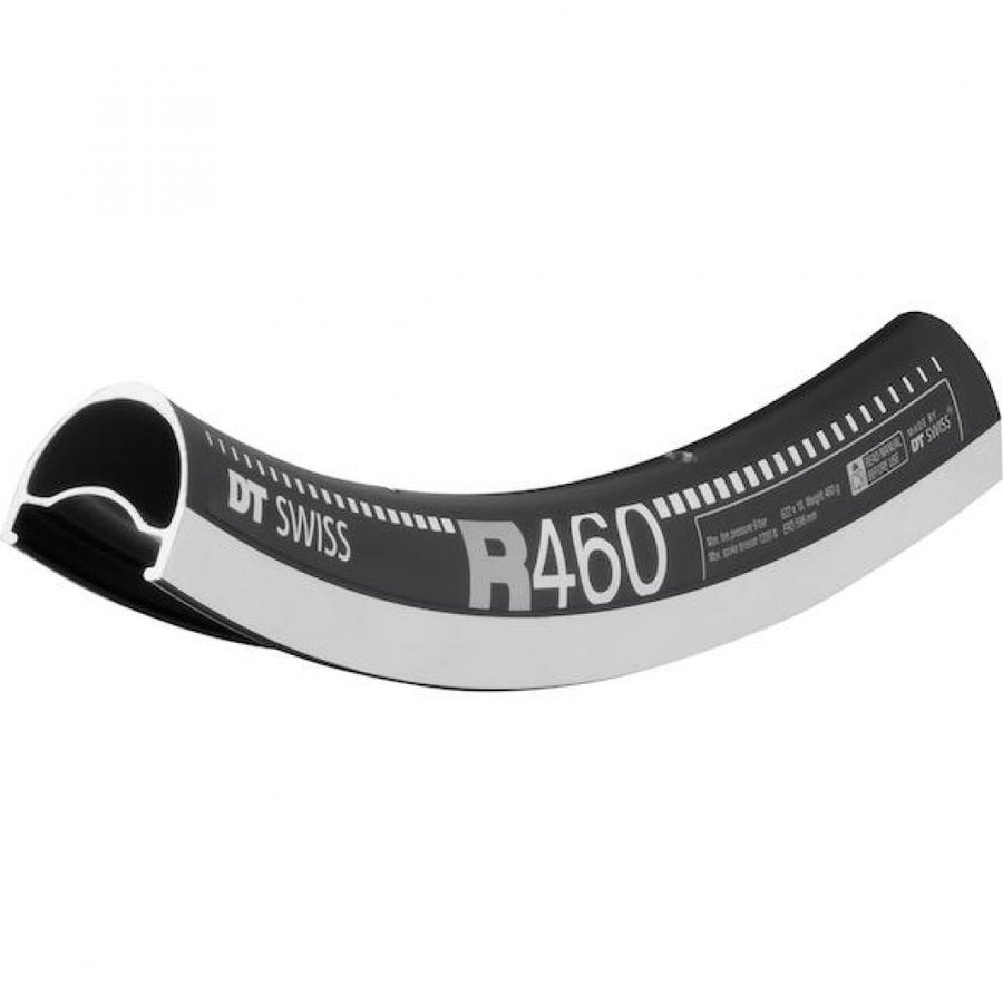 DT Swiss Felge R 460 28"/700C 24 Loch Schwarz - leichte Allround-Rennradelge