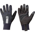 Merida Handschuhe WIND STOP schwarz/grau M Schwarz/grau - winddichte Fahrradhandschuhe mit Touch-Funktion