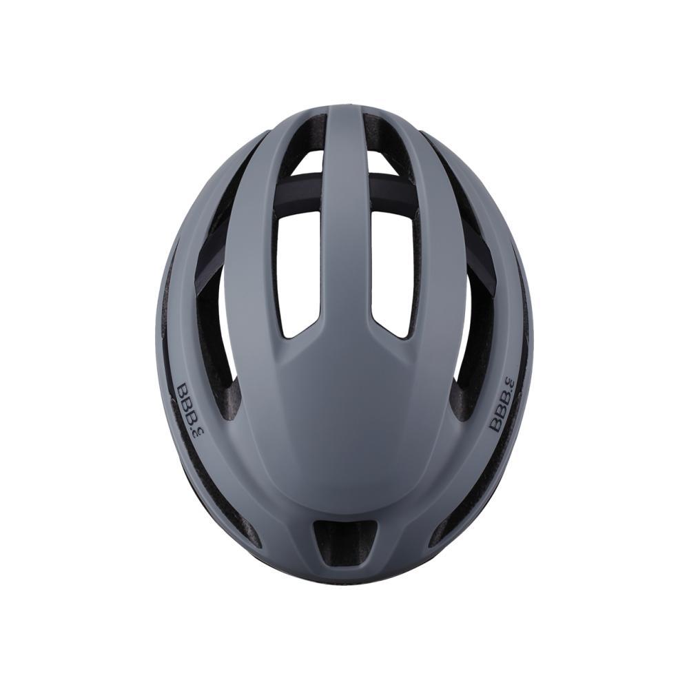BBB Cycling Helm Maestro S matt grau - maximaler Schutz und Belüftung